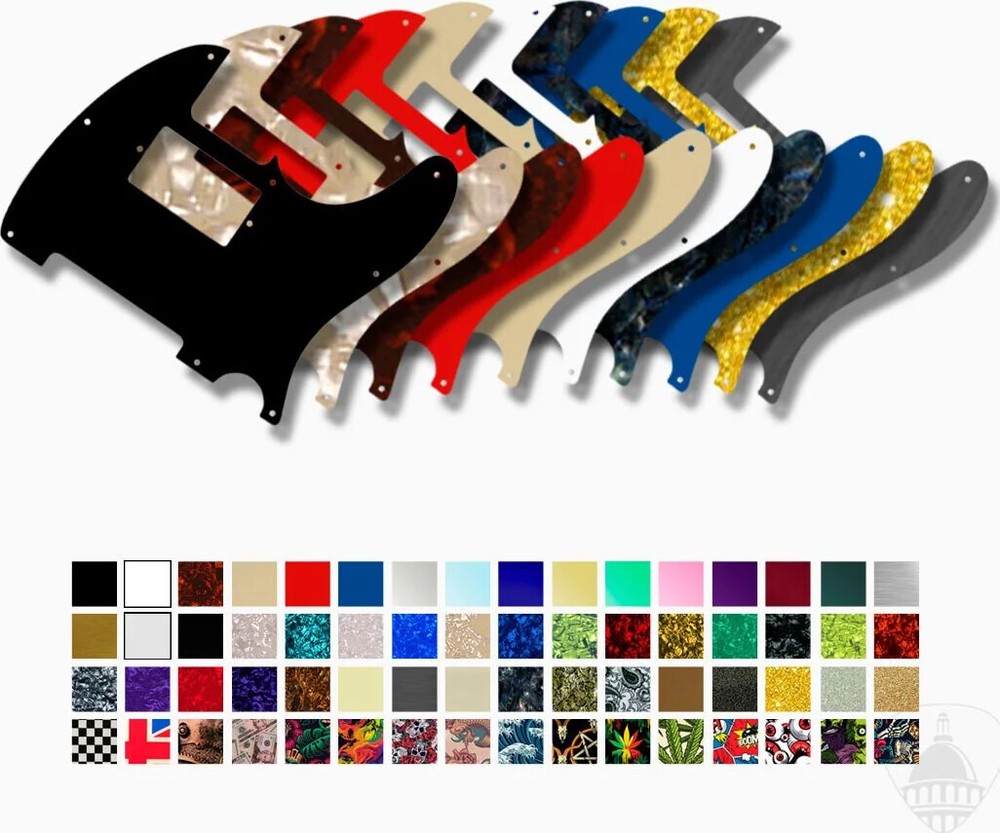 WD Custom Pickguard For Fender Blacktop Telecaster