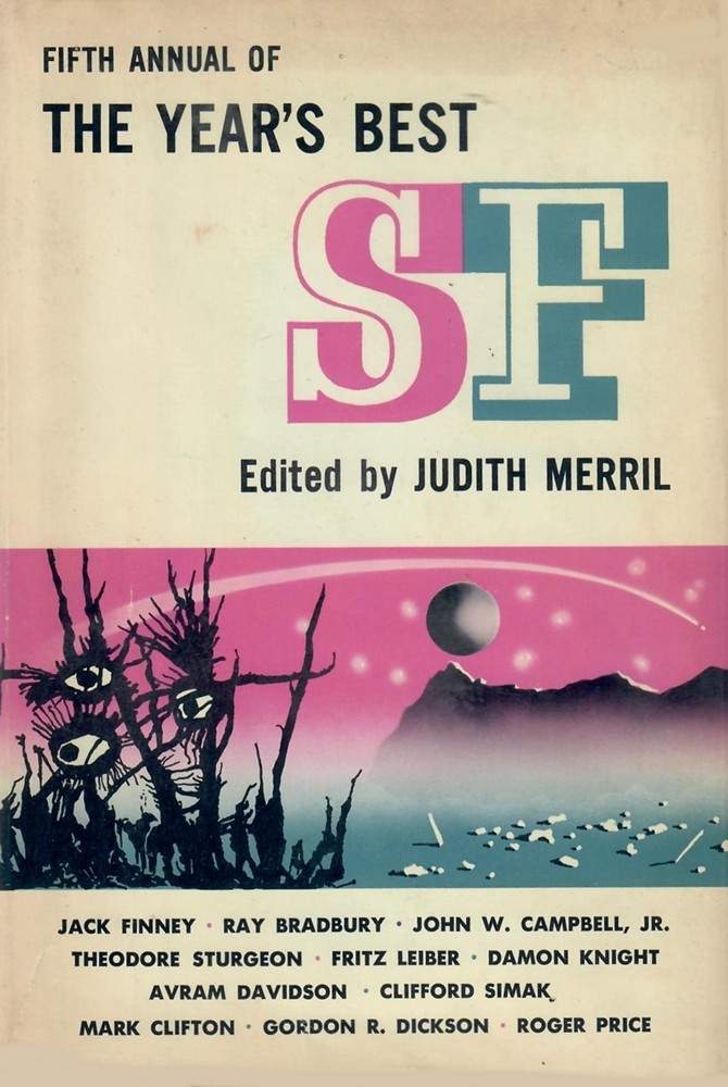 Fifth Annual of the Year's Best SF, ed. by Judith Merril - S&S HC w/DJ 1st 1960