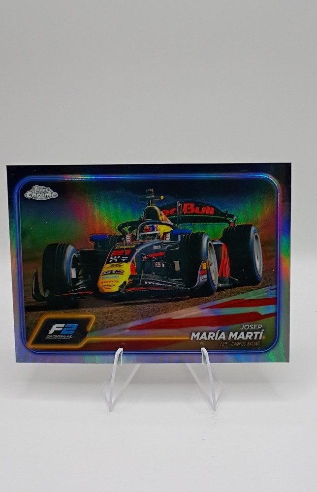 2024 Topps Chrome Formula 1 - F2 Cars Josep Maria Marti #114 Refractor (RC)