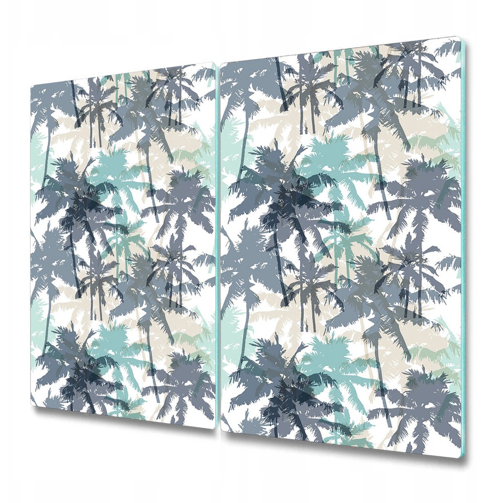 Tempered Glass Chopping Cutting Serving Board Worktop Saver Palms Home 2x30x52