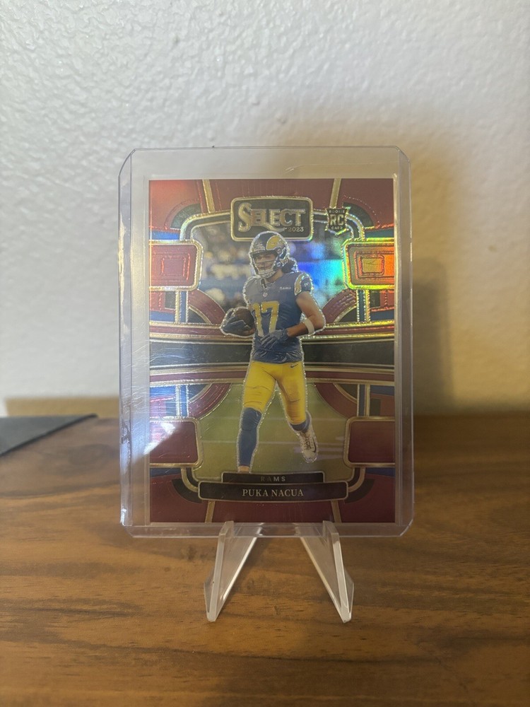 2023 Panini Select Puka Nacua Rookie RC Concourse Level #56 Rams /149