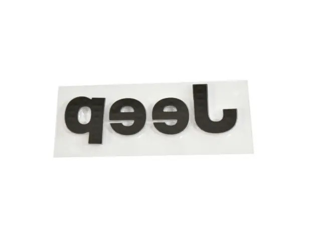 Genuine Mopar Hood Nameplate 68243730AA - OEM Replacement Part