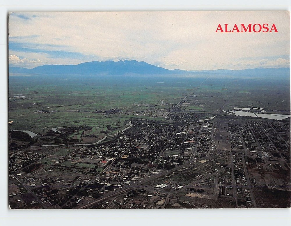 Postcard Alamosa Colorado USA