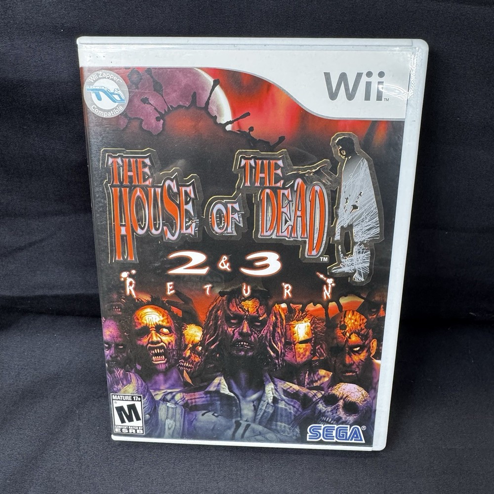 The House of the Dead 2 & 3 Return (Nintendo Wii) Complete CIB Tested