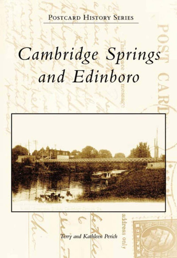 NEW Arcadia Publishing Cambridge Springs and Edinboro, PA 9780738545288 Postcard