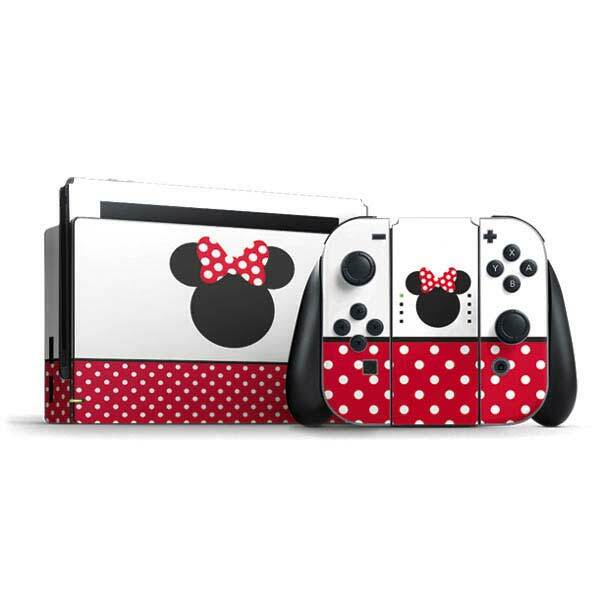 Minnie Mouse Nintendo Switch Bundle Skin - Minnie Mouse Symbol