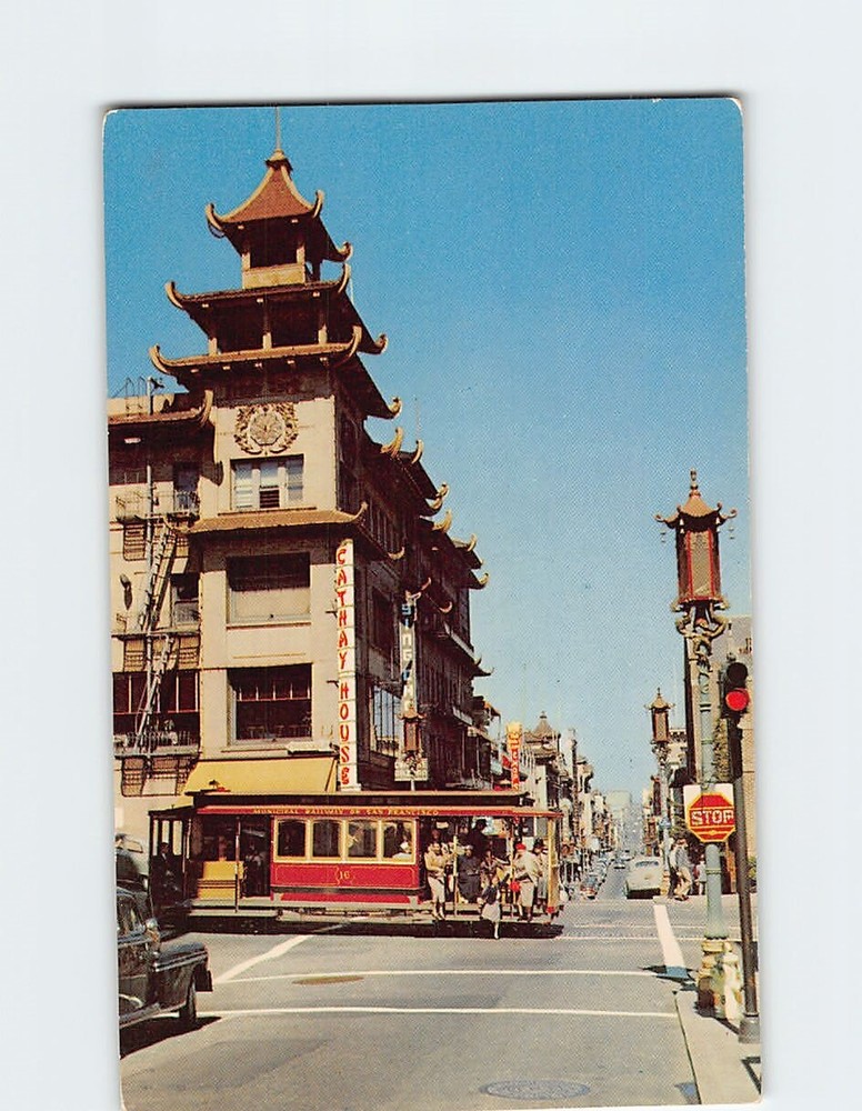Postcard Chinatown San Francisco California USA