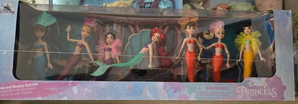 Disney The Little Mermaid Ariel Sisters Set #0991ce