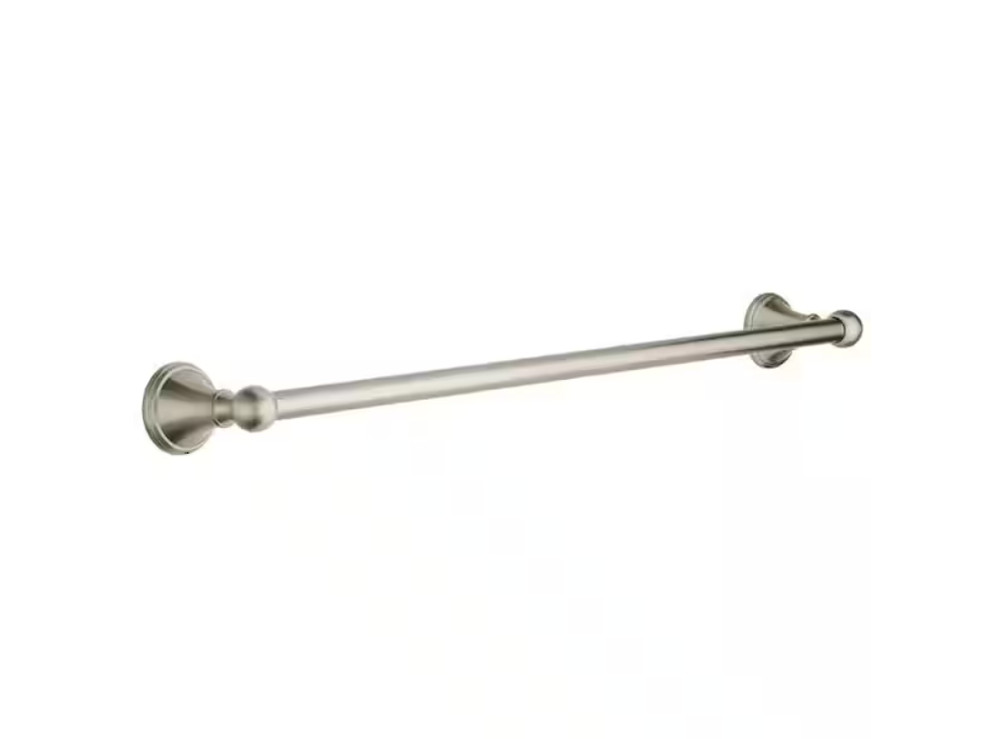 Delta Crestfield 24 in. Wall Mounted Towel Bar in Brushed Nickel