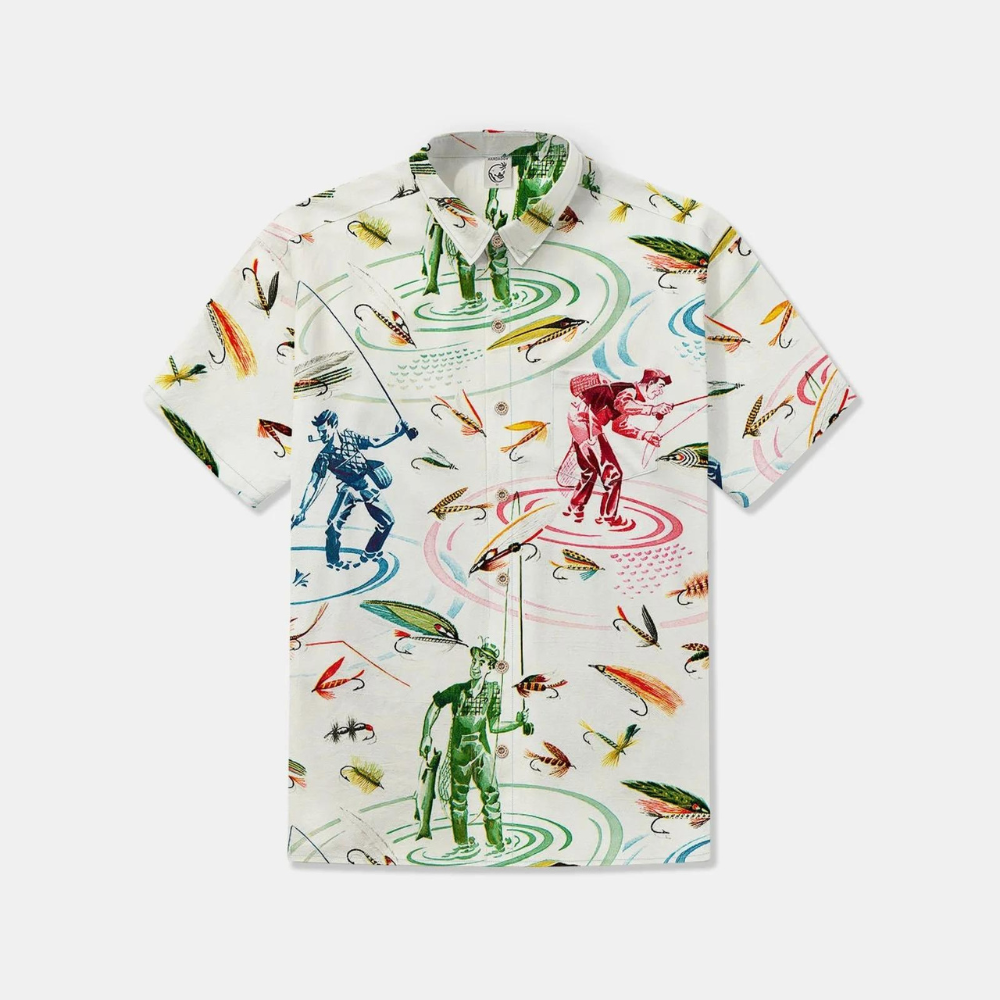 Im Happy When Im Fishing   Hawaiian Shirt