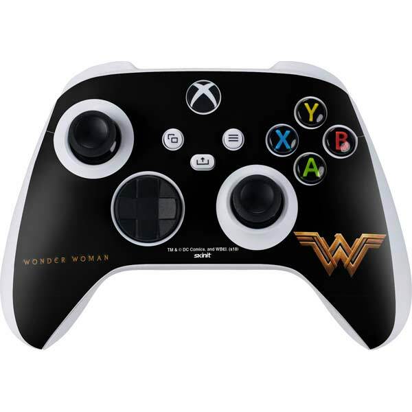 DC Comics Wonder Woman Xbox Series S Controller Skin - Wonder Woman Gold Logo