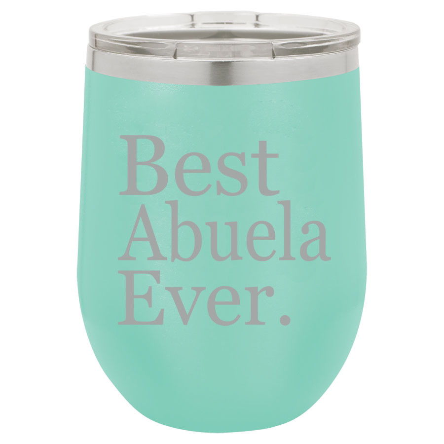 Stemless Wine Tumbler Coffee Travel Mug Perfect for Grandma or Abuela Gifts-image