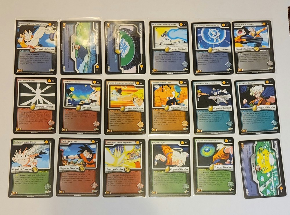 2002 Dragon Ball Z CCG Score Unlimited World Games Saga 34 Card Col. Non Foil MP