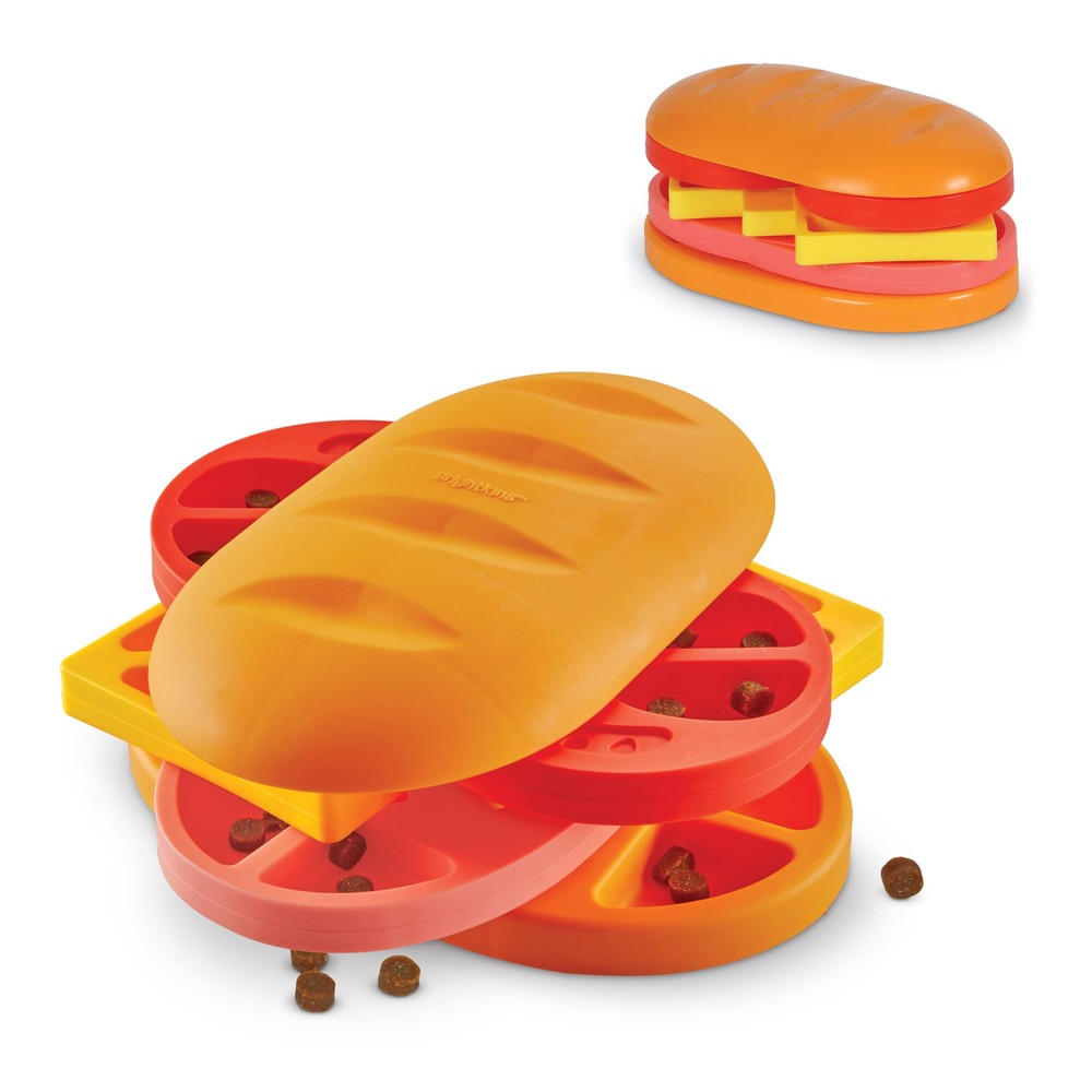 Pupstrami Surprise! Treat Puzzle - Dog Puzzle Toys, Interactive Dog Toys, Gif...