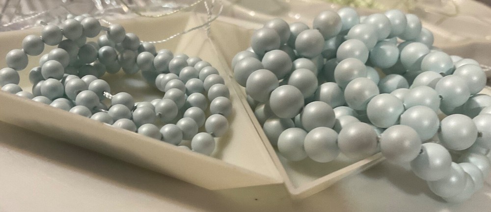 Swarovski Crystal Pearls Bead LOT 5810 Pastel Blue 4mm / 6mm