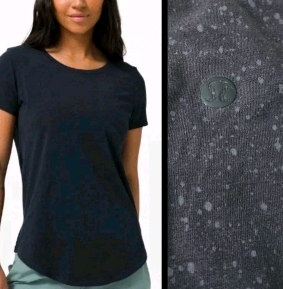Lululemon Women's Love Crew Dark Gray Short Sleeve Tee! Size 4