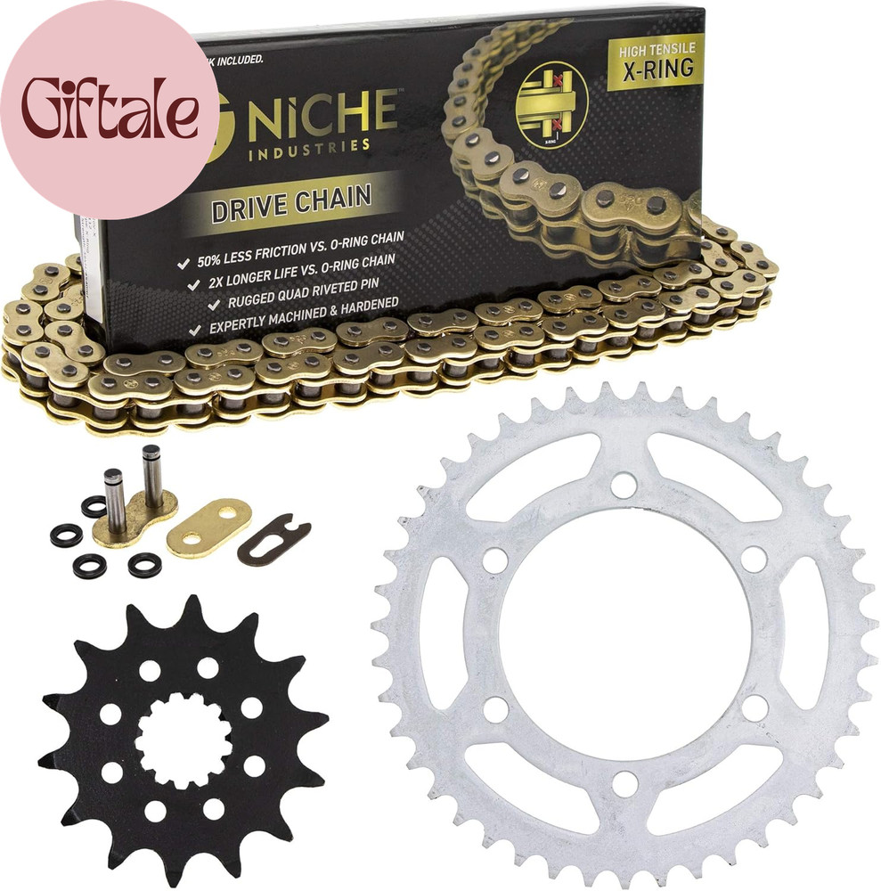 Drive Sprocket Chain Combo for Yamaha YZF-R3 MT-03 YZF-R25 MT-25 Front 14 Rear 4