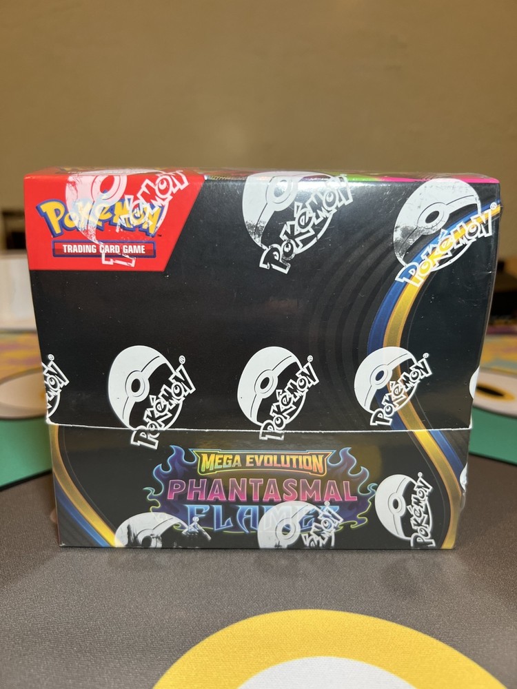Pokemon TCG Mega Evolution Phantasmal Flames BOOSTER BOX Factory Sealed 36 Packs