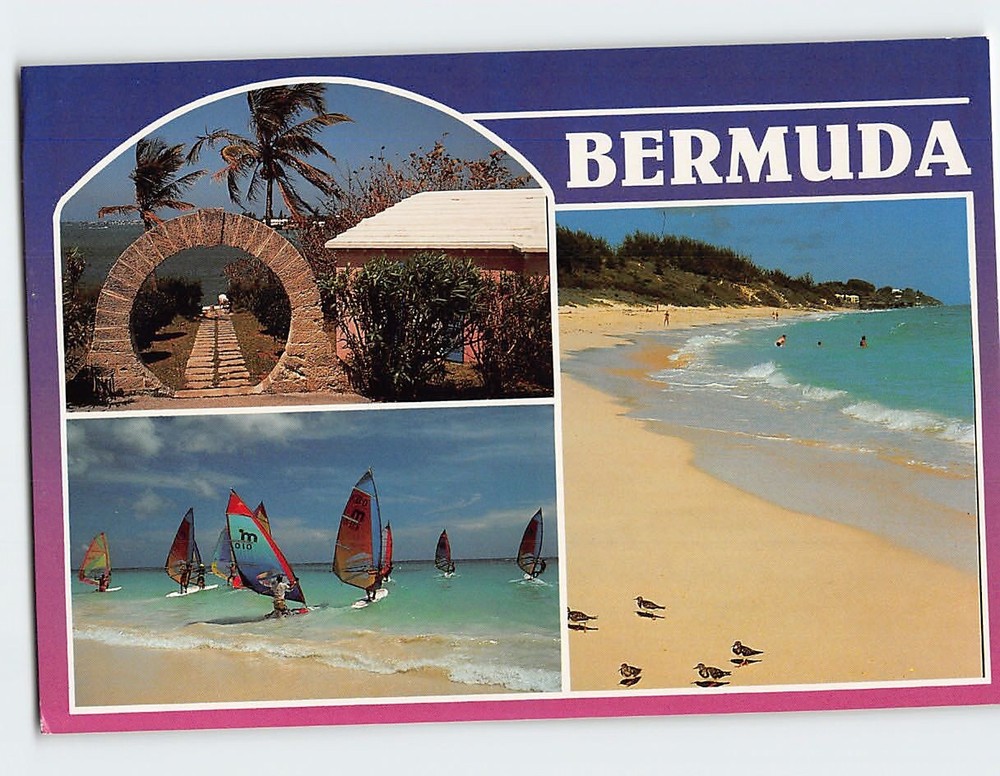 Postcard Bermuda British Overseas Territory