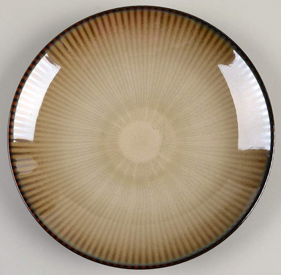 Sango Focus Black Salad Plate 8769327