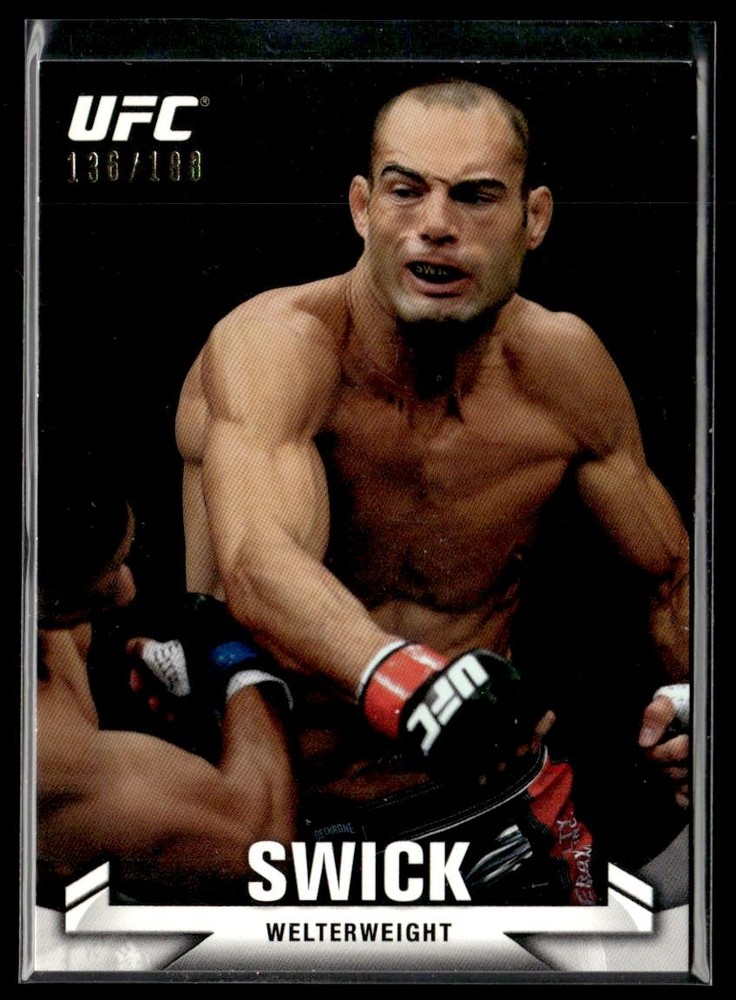 2013 Topps UFC Knockout Mike Swick Gold #/188 HSC