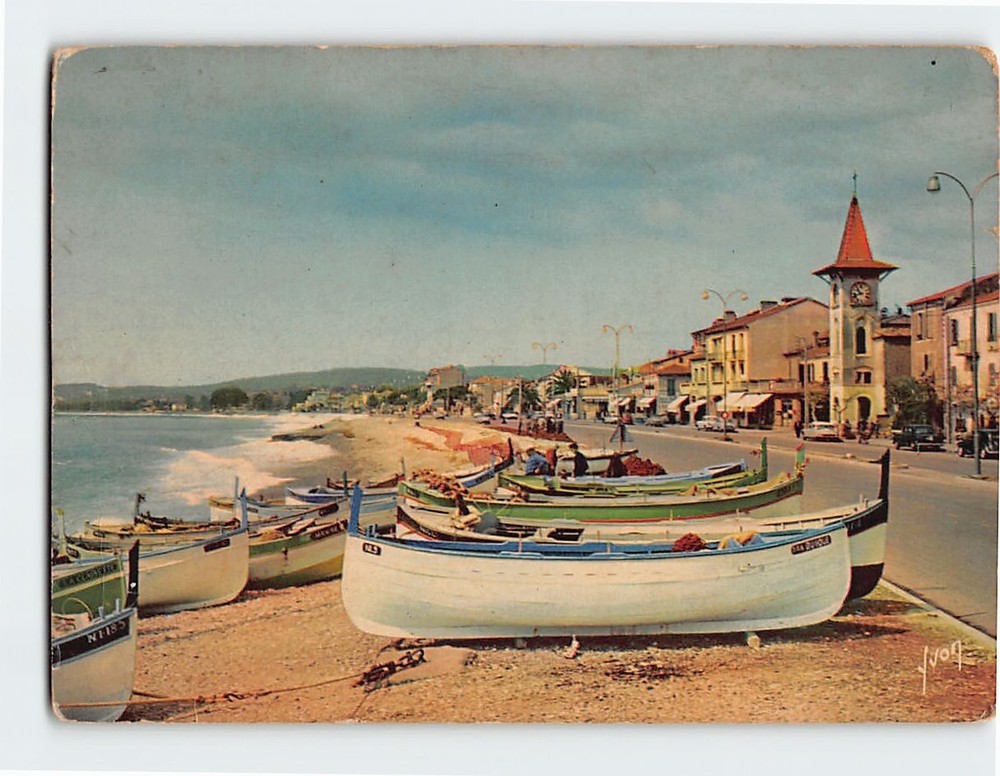 Postcard The Fishermen's Port Cagnes-sur-Mer La Côte d'Azur France