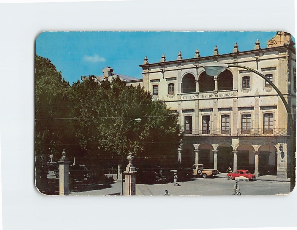 Postcard Hotel Virrey de Mendoza Morelia Michoacán Mexico