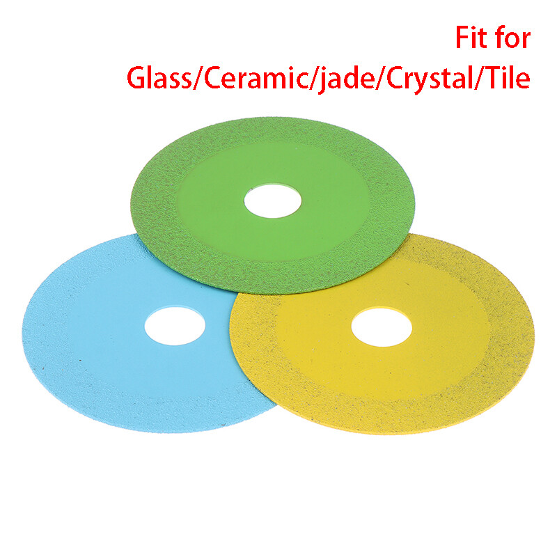 100mm Ultra-thin Saw Glass Cutting Disc Blade Jade Crystal Bottles Chamfering