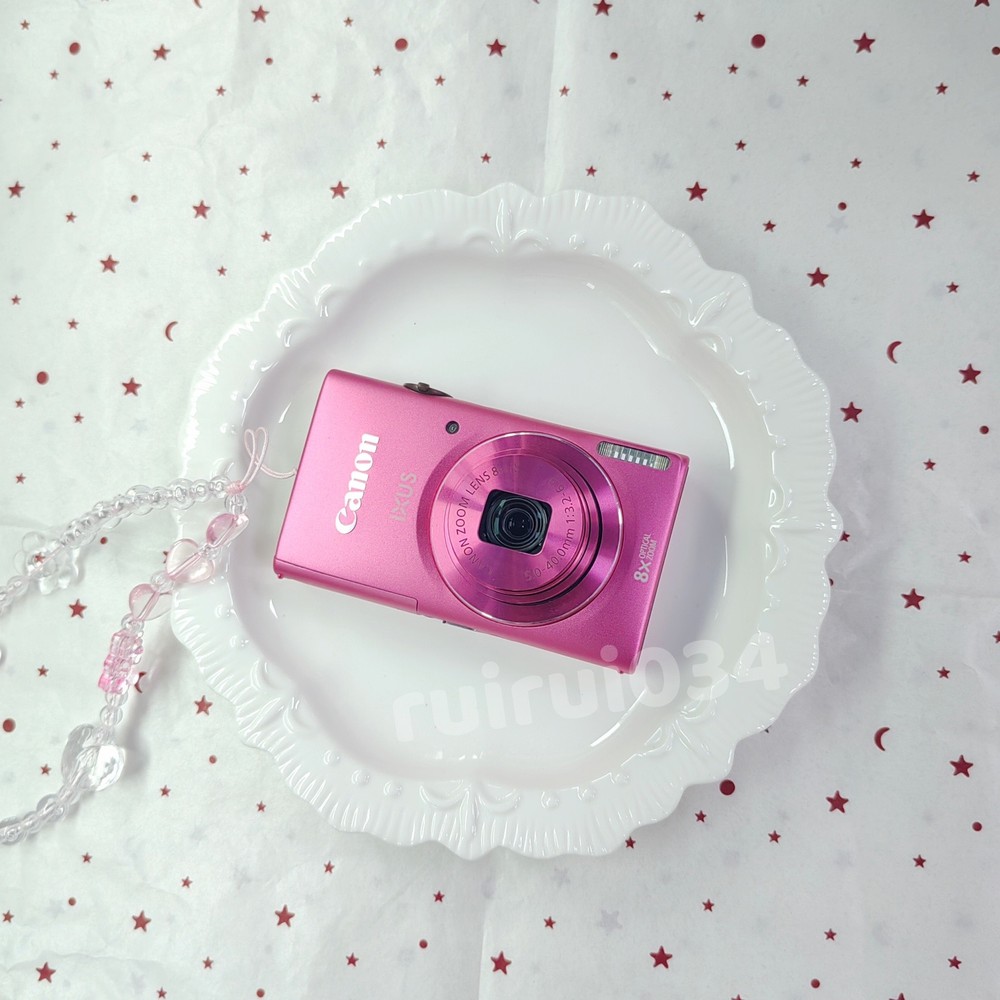 Canon IXUS 140/PowerShot ELPH 130 IS 16.0MP Digital Camera 8xOptical Zoom 90%New