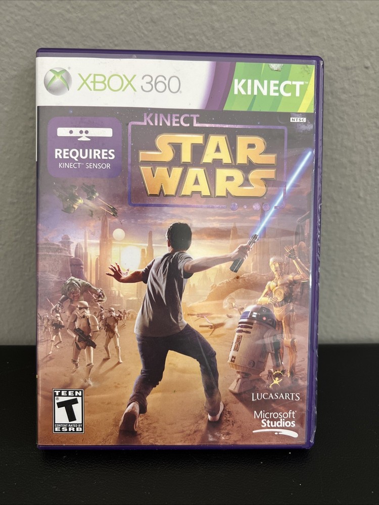 Kinect Star Wars 2012 Xbox 360  Works Great Combine Shipping