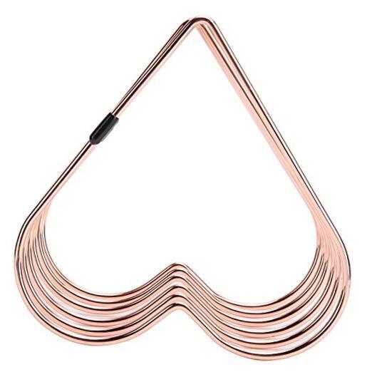 Desk Book Storage Rack Telescopic Files Folder Stand Organizer Craft Rose Gold