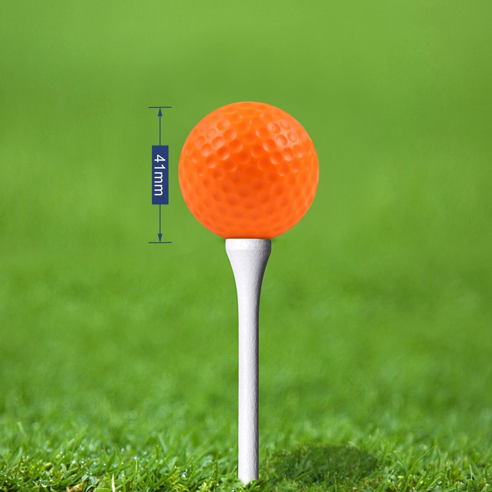 20 Pack Foam Golf Balls 41mm Practice Golf Balls Realistic Feel and Long Last...