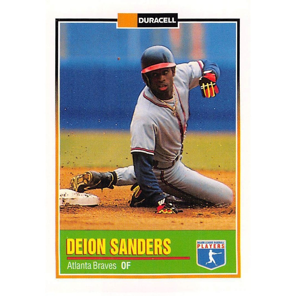 1993 Duracell Power Players II #7 Deion Sanders