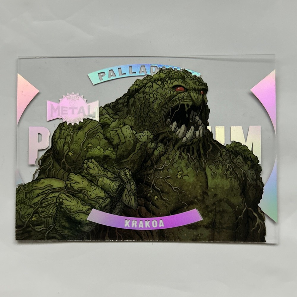 2020 Upper Deck Marvel X-Men Metal Universe PALLADIUM 22 OF 50 Krakoa