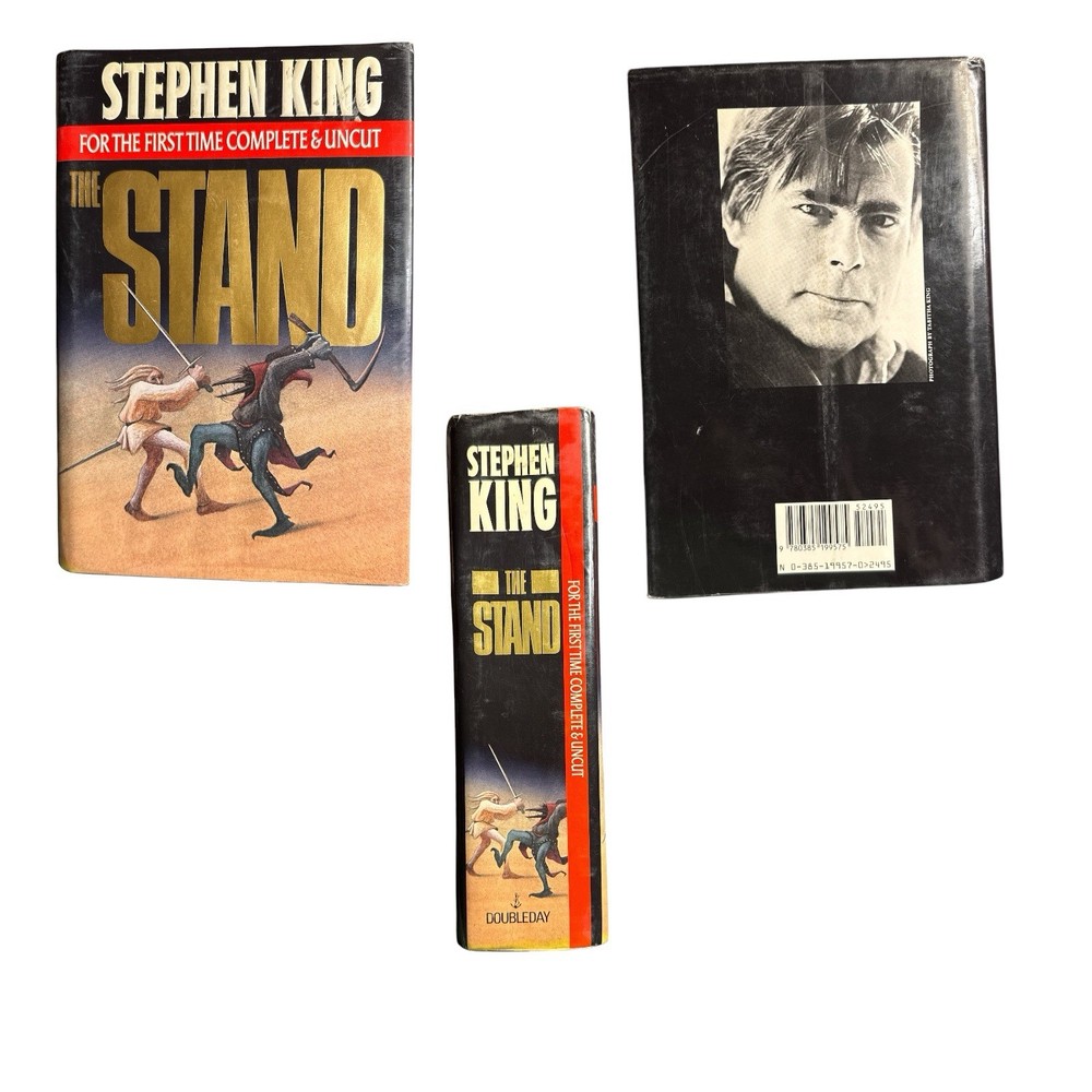 Stephen King The Stand For the First Time Complete & Uncut First Edition HCDJ!