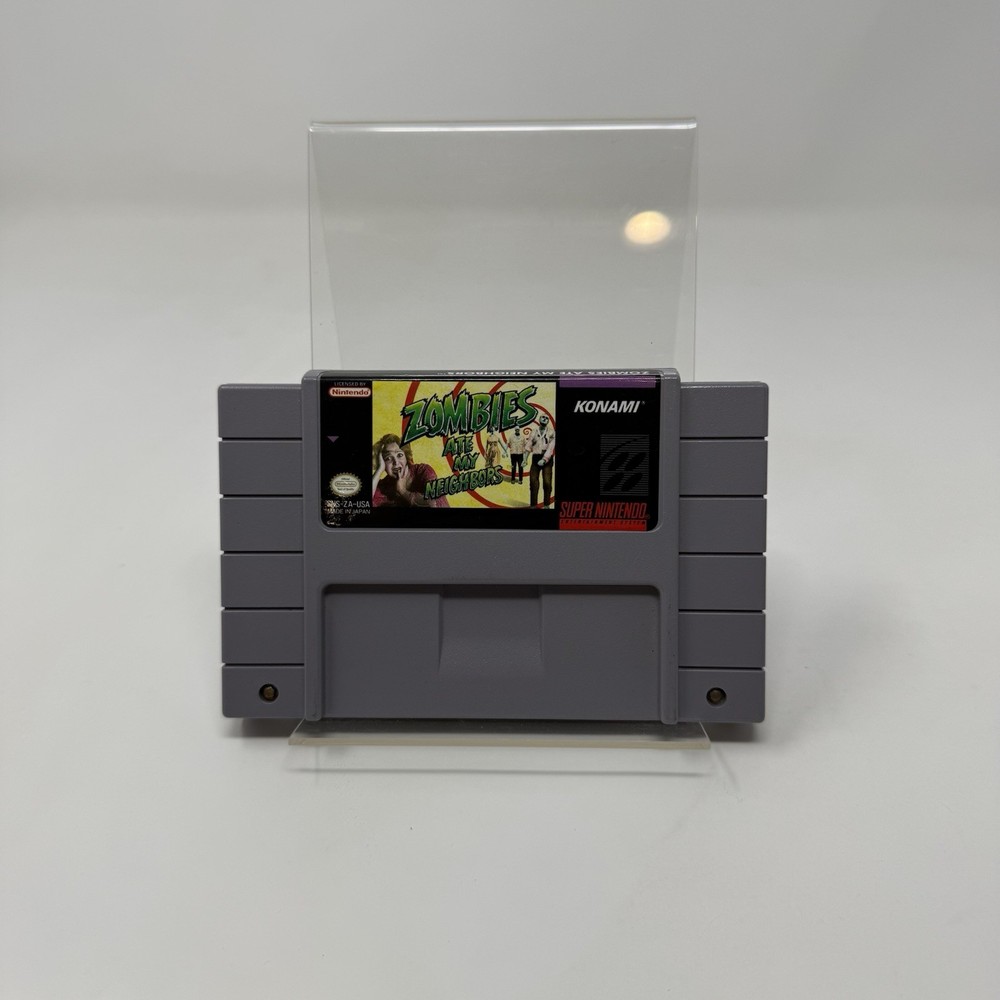 Zombies Ate My Neighbors SNES Game Cartridge Tested & Authentic Working