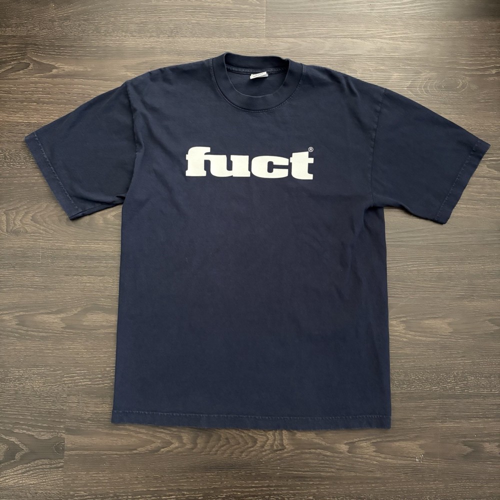 FUCT Logo Shirt Navy