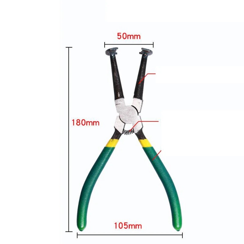15-Piece Automotive Piston Pliers Set with Wide Grip Assembly Tools