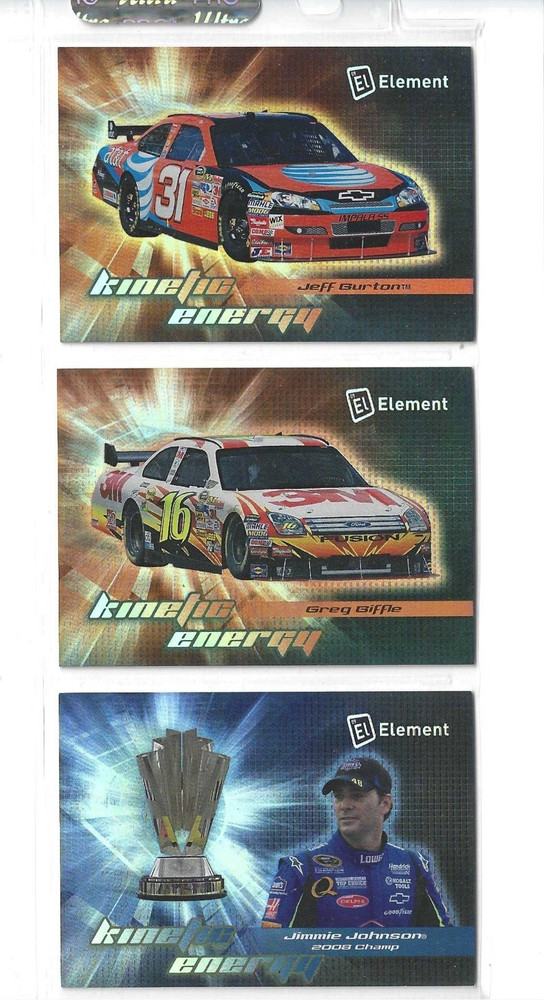 2009 Element KINETIC ENERGY--#KE11 Greg Biffle/Car--ONE CARD ONLY!