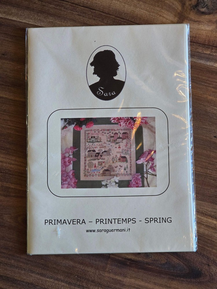 Sara -Primavera - Printemps - Spring - Cross Stitch Pattern