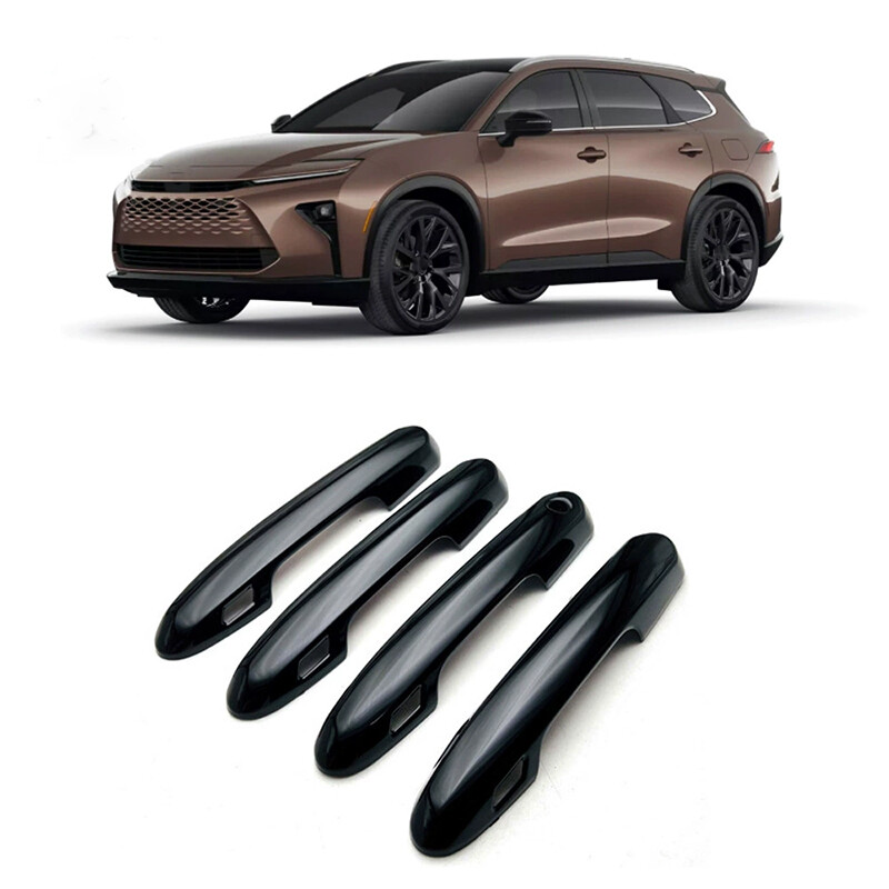 Piano Black Car Door Handle Cover Trim for Toyota Crown Signia 2025