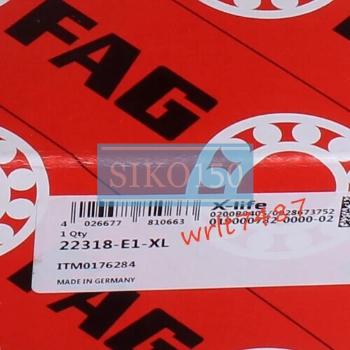 1PC NEW FAG 22318-E1-XL self-aligning spherical roller bearing #SK