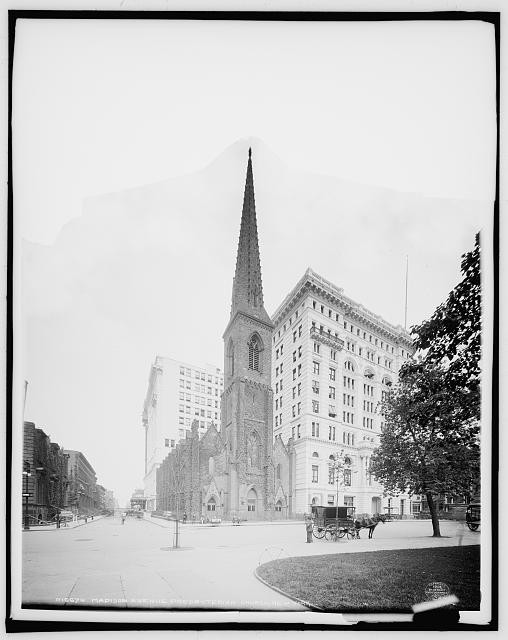 Madison Avenue Presbyterian Church,religious buildings,Square,New York,NY,c1903