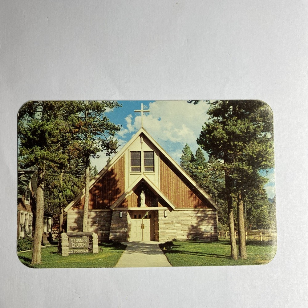 Postcard  Grand Lake Colorado St. Ann’s  Catholic Church