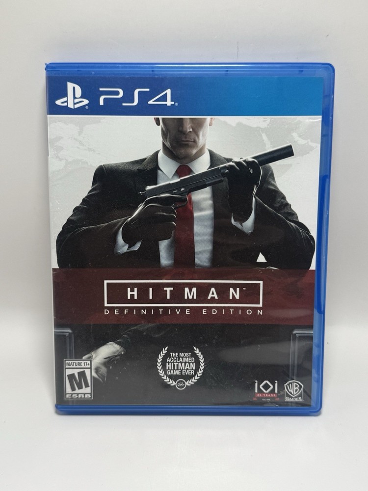 Hitman: Difinitve Edition - Sony PlayStation 4 PS4 Complete CIB