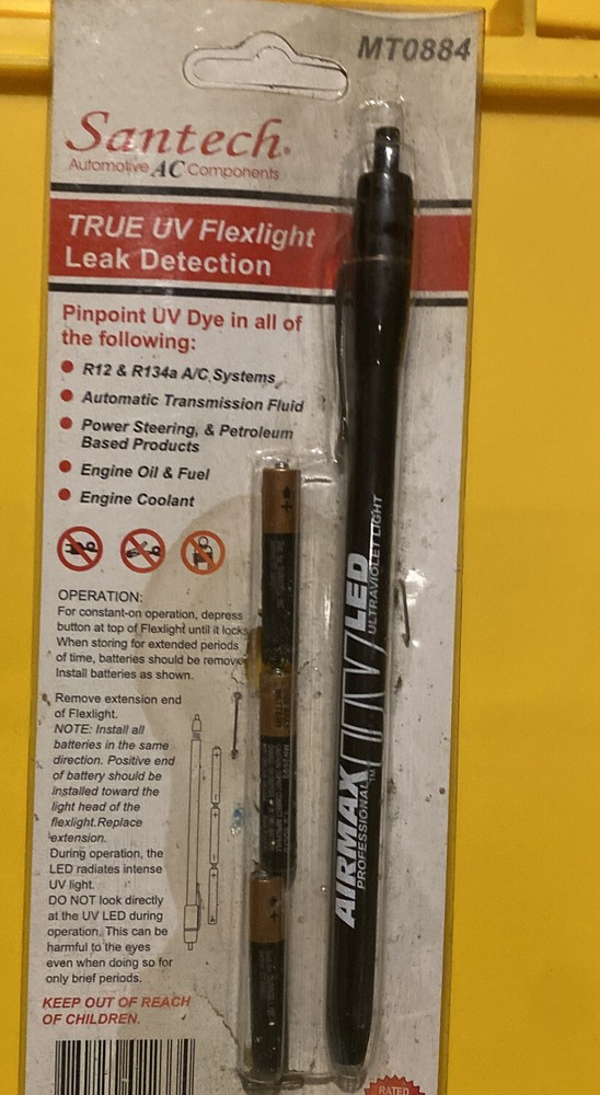 Santech True UV Flex light Leak Detection MT0884 Automotive AC Components-image