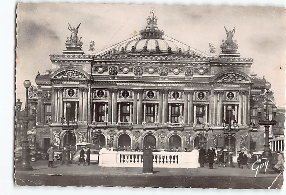 Postcard L'Opera Paris France