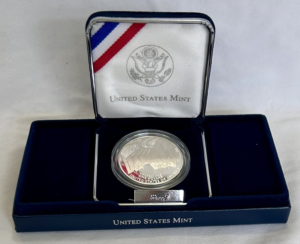 2005 Chief Justice John Marshall Silver Dollar Uncirculated US Mint w/ COA