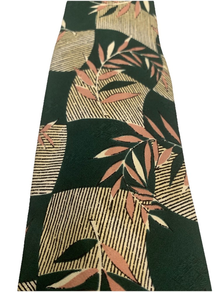 Vintage Polo Ralph Lauren Tie Men’s Silk Tropical Geometric Handmade USA