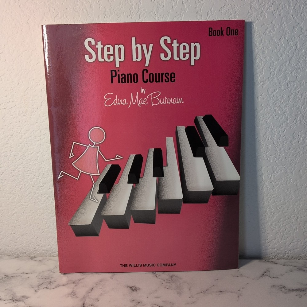 Step by Step Piano Course - Book 1 by Edna Mae Burnam (2005, Trade Paperback)